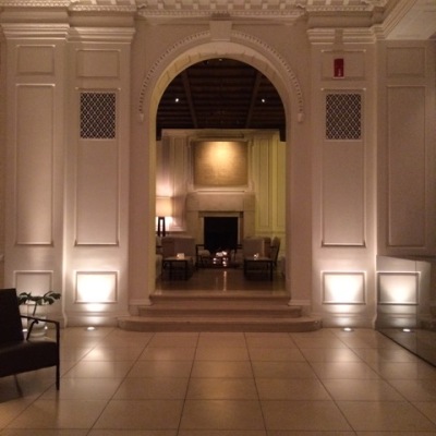 public hotel lobby