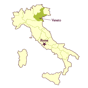 veneto italy map